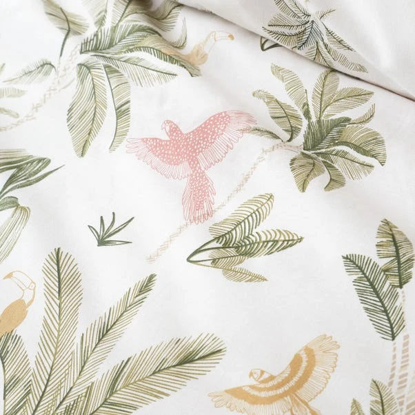 Catherine Lansfield Paradiso Palm Reversible Duvet Cover & Pillowcase Set 21 Catherine Lansfield Paradiso Palm Reversible Duvet Cover & Pillowcase Set - Image 19