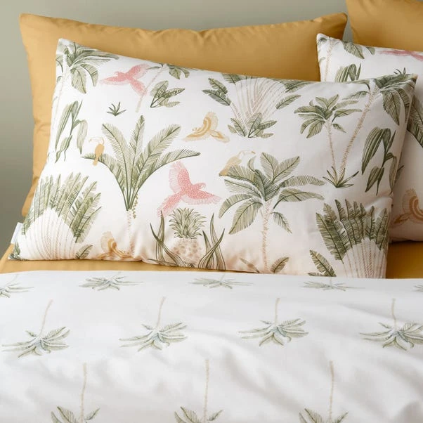 Catherine Lansfield Paradiso Palm Reversible Duvet Cover & Pillowcase Set 11 Catherine Lansfield Paradiso Palm Reversible Duvet Cover & Pillowcase Set - Image 9