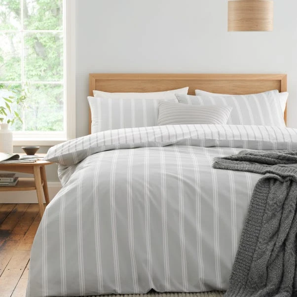 Bianca Ashford Stripe Reversible Duvet Cover & Pillowcase Set 17 Bianca Ashford Stripe Reversible Duvet Cover & Pillowcase Set - Image 15