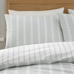 Bianca Ashford Stripe Reversible Duvet Cover & Pillowcase Set 37 Bianca Ashford Stripe Reversible Duvet Cover & Pillowcase Set -Home Luxe Studio 30983082 alt01