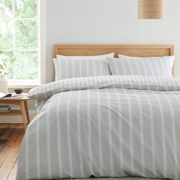 Bianca Ashford Stripe Reversible Duvet Cover & Pillowcase Set 19 Bianca Ashford Stripe Reversible Duvet Cover & Pillowcase Set - Image 17