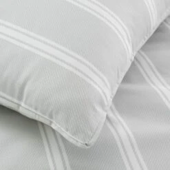Bianca Ashford Stripe Reversible Duvet Cover & Pillowcase Set 40 Bianca Ashford Stripe Reversible Duvet Cover & Pillowcase Set -Home Luxe Studio 30983082 alt04