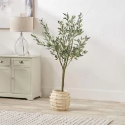 Bobble Fibrestone Plant Pot -Home Luxe Studio 30983117