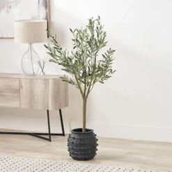 Bobble Fibrestone Plant Pot -Home Luxe Studio 30983200