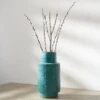 Sidra Aquamarine Stoneware Etch Vase 1 Sidra Aquamarine Stoneware Etch Vase -Home Luxe Studio 30983218