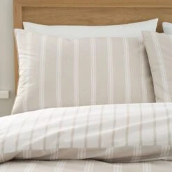 Bianca Ashford Stripe Reversible Duvet Cover & Pillowcase Set 30 Bianca Ashford Stripe Reversible Duvet Cover & Pillowcase Set -Home Luxe Studio 30983245 alt01
