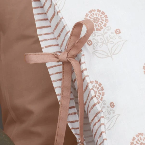 Pineapple Elephant Woodblock Floral Reversible Duvet Cover & Pillowcase Set 17 Pineapple Elephant Woodblock Floral Reversible Duvet Cover & Pillowcase Set - Image 15