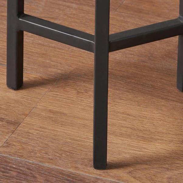 Brass & Black Metal Plant Pot & Stand 4 Brass & Black Metal Plant Pot & Stand - Image 2