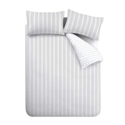 Bianca Ashford Stripe Reversible Duvet Cover & Pillowcase Set 28 Bianca Ashford Stripe Reversible Duvet Cover & Pillowcase Set -Home Luxe Studio 30983311 alt07