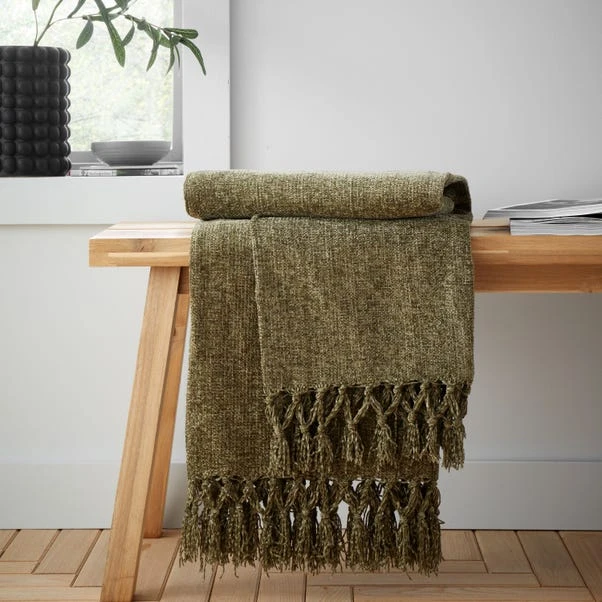 Catherine Lansfield Wilson Chenille Throw 3 Catherine Lansfield Wilson Chenille Throw