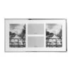 Silver Plated Multi Photo Frame 2 Silver Plated Multi Photo Frame -Home Luxe Studio 30983994