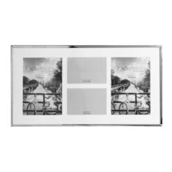 Silver Plated Multi Photo Frame