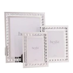 Hestia Silver Crystal Photo Frame 25 Hestia Silver Crystal Photo Frame -Home Luxe Studio 30983997 alt09