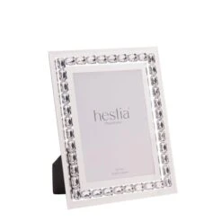 Hestia Silver Crystal Photo Frame