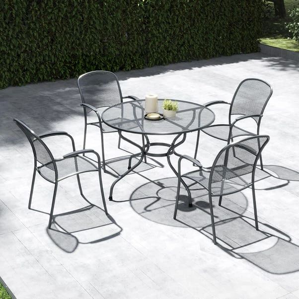 Pacific Lifestyle Carlo Round 4 Seater Dining Set 3 Pacific Lifestyle Carlo Round 4 Seater Dining Set