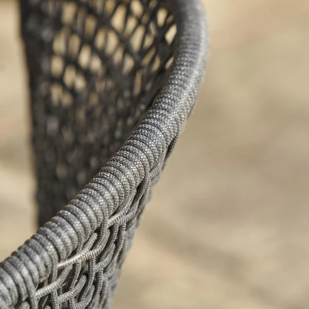 Pacific Lifestyle Dakota Black Outdoor 4 Seater Dining Set 6 Pacific Lifestyle Dakota Black Outdoor 4 Seater Dining Set - Image 4