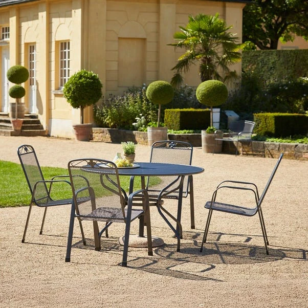 Pacific Lifestyle Elegance Round 4 Seater Dining Set 3 Pacific Lifestyle Elegance Round 4 Seater Dining Set