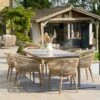 Pacific Lifestyle Moeven Outdoor 6 Seater Dining Set -Home Luxe Studio 30984357