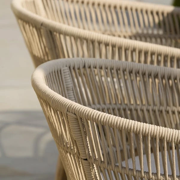 Pacific Lifestyle Moeven Outdoor 6 Seater Dining Set 4 Pacific Lifestyle Moeven Outdoor 6 Seater Dining Set - Image 2