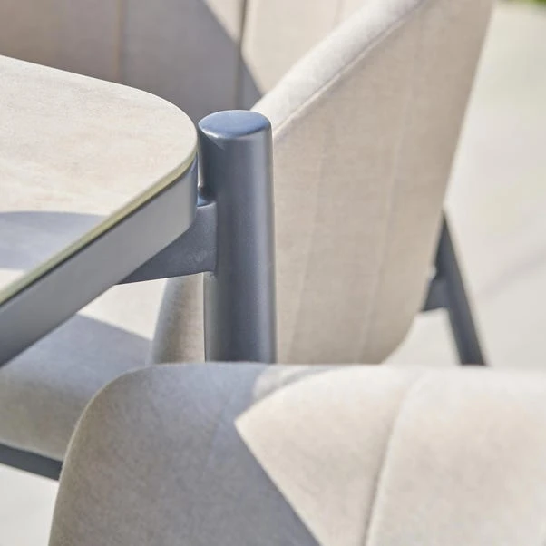 Pacific Lifestyle Nevada Putty Outdoor 6 Seater Dining Set 4 Pacific Lifestyle Nevada Putty Outdoor 6 Seater Dining Set - Image 2