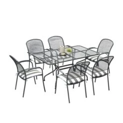 Pacific Lifestyle Carlo Rectangular 6 Seater Dining Set 13 Pacific Lifestyle Carlo Rectangular 6 Seater Dining Set -Home Luxe Studio 30984388 alt05