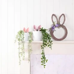 Eggs-traordinary Gift Co. Flocked Bunny Ears Plant Pot 16 Eggs-traordinary Gift Co. Flocked Bunny Ears Plant Pot -Home Luxe Studio 30984527