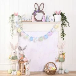 Eggs-traordinary Gift Co. Flocked Bunny Ears Plant Pot 19 Eggs-traordinary Gift Co. Flocked Bunny Ears Plant Pot -Home Luxe Studio 30984527 alt03