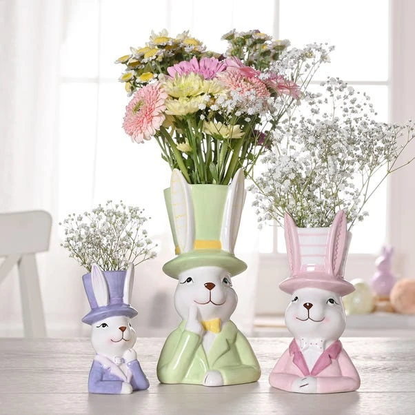 Eggs-traordinary Gift Co. Bunny In Top Hat Plant Pot 10 Eggs-traordinary Gift Co. Bunny In Top Hat Plant Pot - Image 8