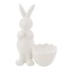 Eggs-traordinary Gift Co. White Porcelain Standing Bunny Ornament 1 Eggs-traordinary Gift Co. White Porcelain Standing Bunny Ornament -Home Luxe Studio 30984574