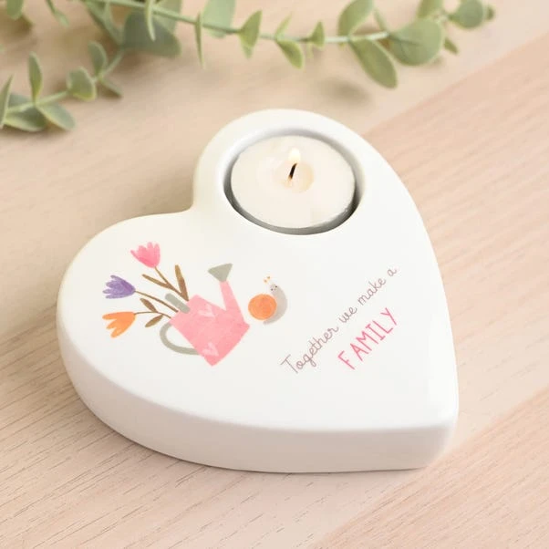 Family Ceramic Tealight Holder 3 Family Ceramic Tealight Holder