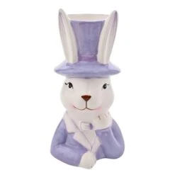 Eggs-traordinary Gift Co. Bunny In Top Hat Plant Pot 17 Eggs-traordinary Gift Co. Bunny In Top Hat Plant Pot -Home Luxe Studio 30984638 alt01