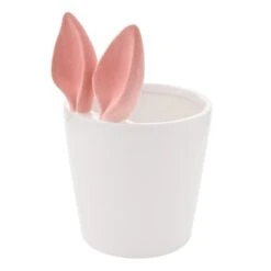 Eggs-traordinary Gift Co. Flocked Bunny Ears Plant Pot 15 Eggs-traordinary Gift Co. Flocked Bunny Ears Plant Pot -Home Luxe Studio 30984648 alt04