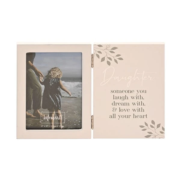 Moments Daughter White Photo Frame 3 Moments Daughter White Photo Frame