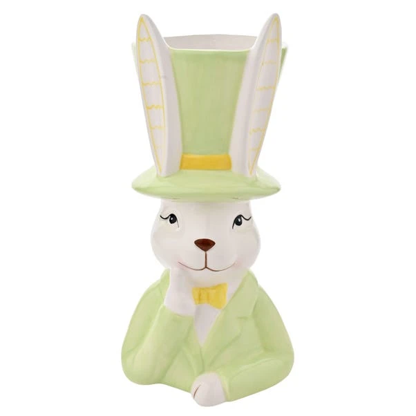 Eggs-traordinary Gift Co. Bunny In Top Hat Plant Pot 6 Eggs-traordinary Gift Co. Bunny In Top Hat Plant Pot - Image 4