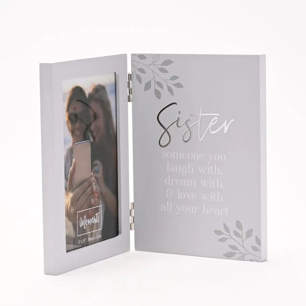 Moments Sister Grey Photo Frame 5 Moments Sister Grey Photo Frame - Image 3