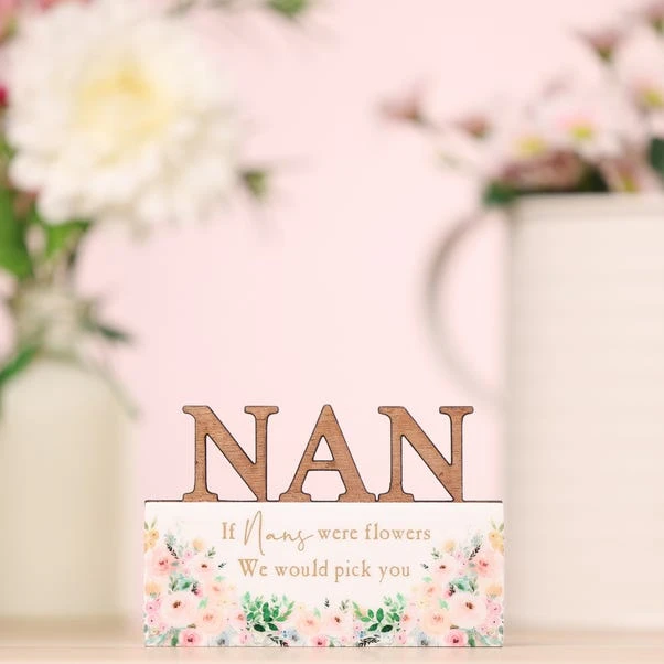 The Cottage Garden Nan Word Plaque 3 The Cottage Garden Nan Word Plaque