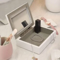 Personalised Floral Wooden Jewellery Box 10 Personalised Floral Wooden Jewellery Box -Home Luxe Studio 30985089 alt03