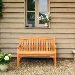 Kingsbury Small Outdoor Bench -Home Luxe Studio 30987768 alt05