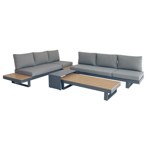 Easton Large Outdoor Corner Set With Sun Recliner 9 Easton Large Outdoor Corner Set With Sun Recliner - Image 7