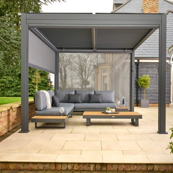 Easton Large Outdoor Corner Set With Sun Recliner 4 Easton Large Outdoor Corner Set With Sun Recliner - Image 2