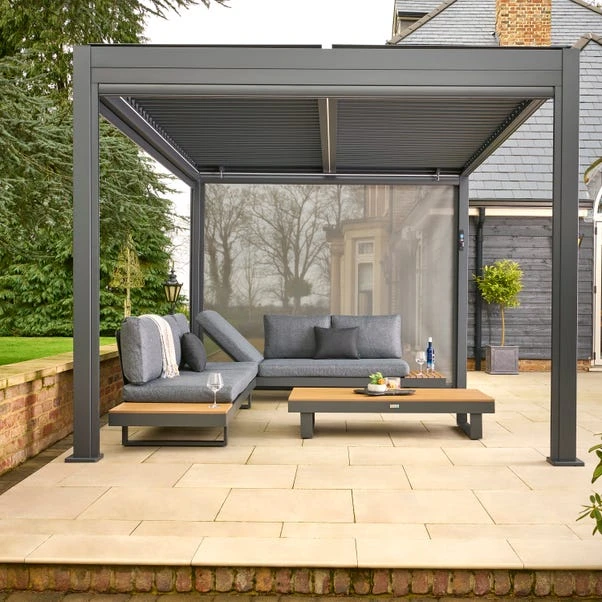 Easton Large Outdoor Corner Set With Sun Recliner 5 Easton Large Outdoor Corner Set With Sun Recliner - Image 3