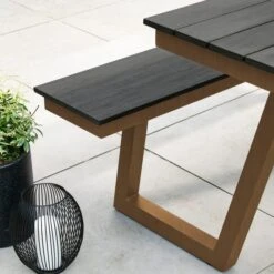 Heydon Wood Effect Picnic Bench -Home Luxe Studio 30987813 alt02