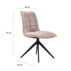 Indus Valley Camden 4-6 Seater Extendable Round Dining Table With 4 Aura Chairs 20 Indus Valley Camden 4-6 Seater Extendable Round Dining Table With 4 Aura Chairs -Home Luxe Studio 30988214 alt08