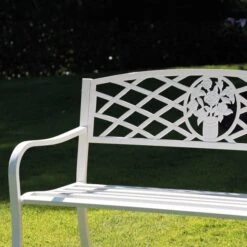 Greenhurst Coalbrookdale Garden Bench -Home Luxe Studio 30988996 alt03