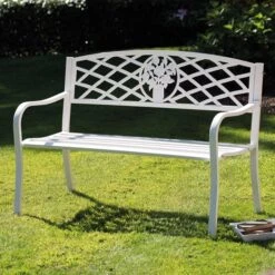 Greenhurst Coalbrookdale Garden Bench -Home Luxe Studio 30988996 alt04