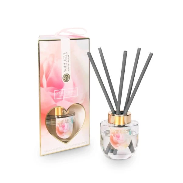 Heart & Home With Love Tea Rose & Vanilla Diffuser 4 Heart & Home With Love Tea Rose & Vanilla Diffuser - Image 2
