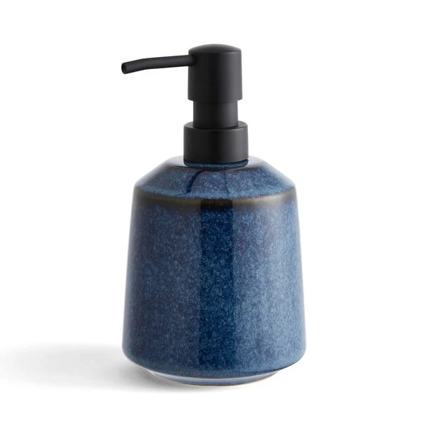 Blue Glaze Bathroom Accessories Set 5 Blue Glaze Bathroom Accessories Set - Image 3
