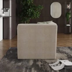 Modular Squish Natural Tonal Chenille 2 Seater Sofa 20 Modular Squish Natural Tonal Chenille 2 Seater Sofa -Home Luxe Studio 60227158 alt08