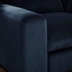 Full Circle Austin Navy Cosy Velvet Full Corner 15 Full Circle Austin Navy Cosy Velvet Full Corner -Home Luxe Studio 60235700 alt04
