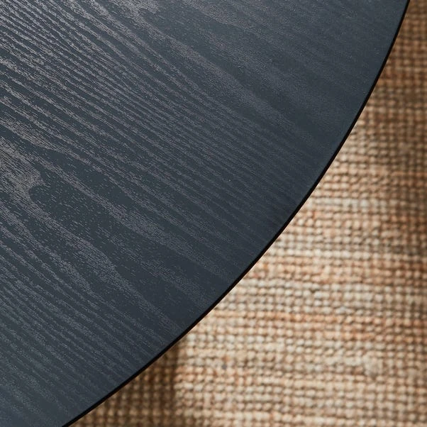 Effy 4 Seater Round Dining Table With 4 Mandy Olive Boucle Dining Chairs 6 Effy 4 Seater Round Dining Table With 4 Mandy Olive Boucle Dining Chairs - Image 4